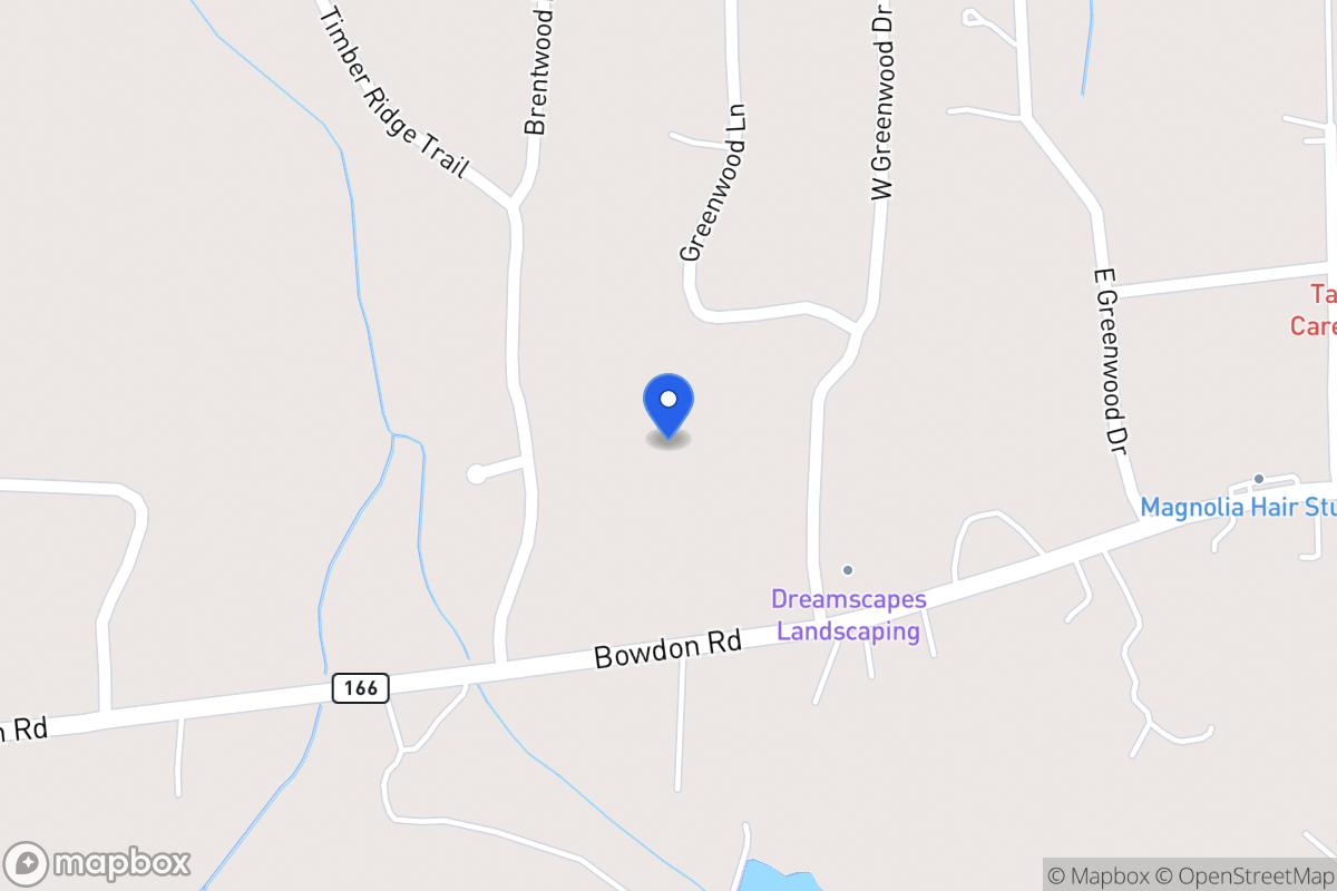 Map of 40 W Greenwood Dr