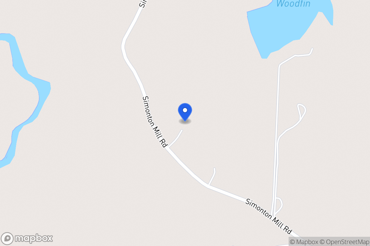 Map of 700 Simonton Mill Rd