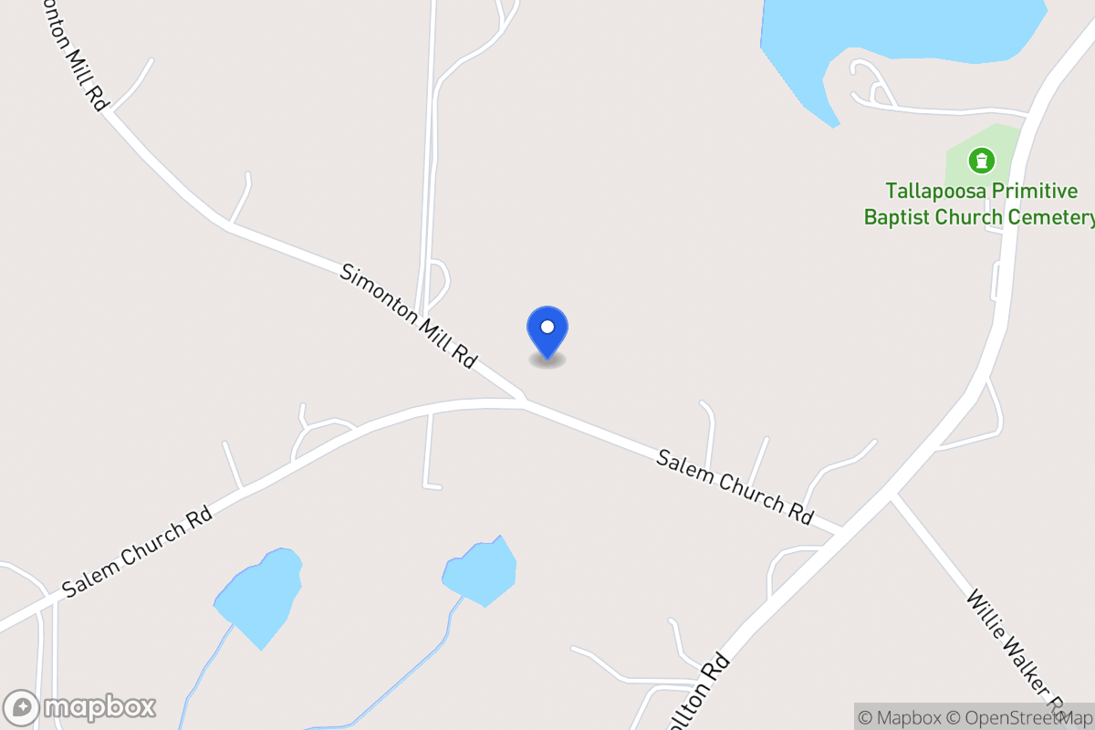 Map of 109 Salem Church Rd