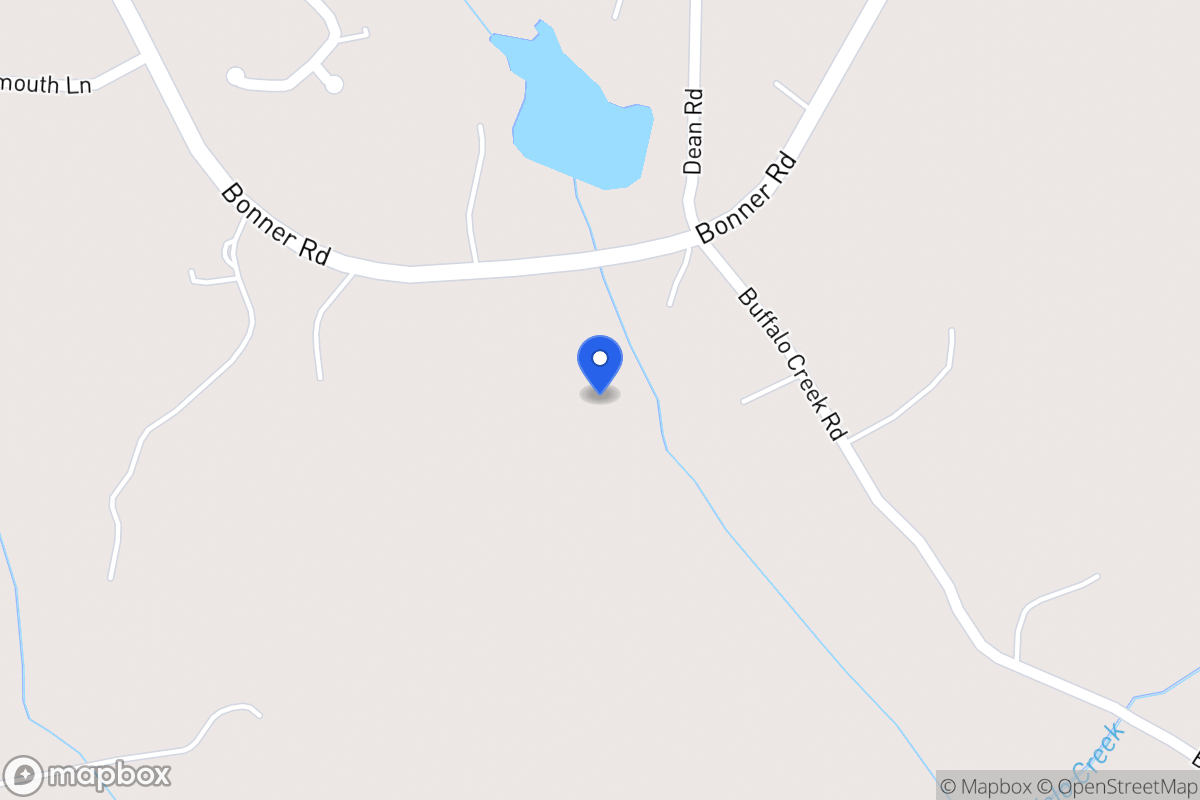 Map of 654 Bonner Rd