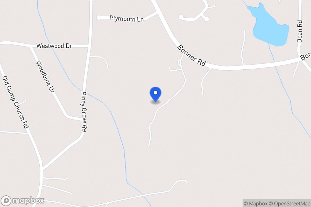 Map of 792 Bonner Rd