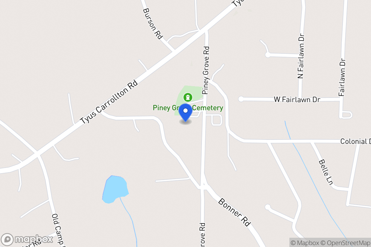Map of 99 Piney Grove Rd