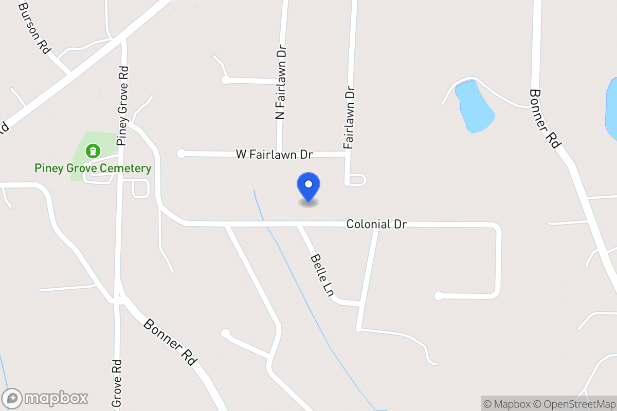 Map of 100 Colonial Dr