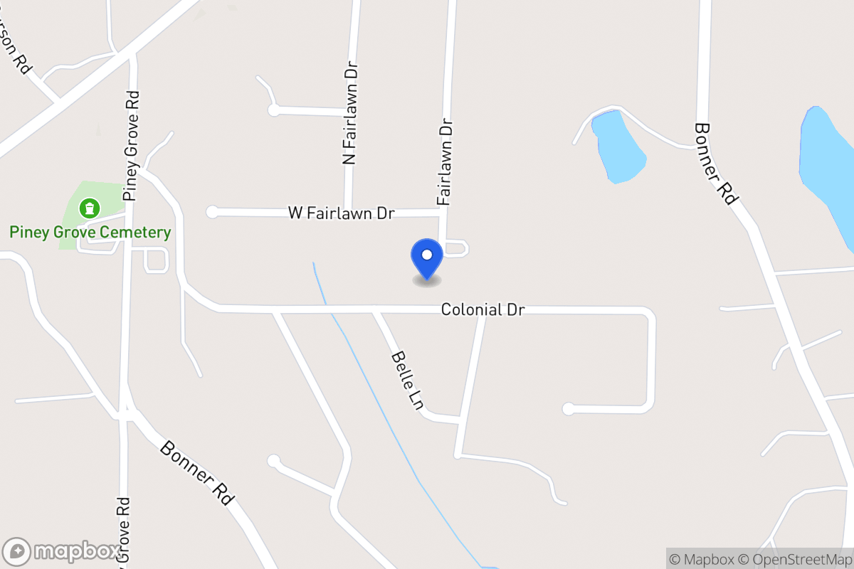 Map of 110 Colonial Dr