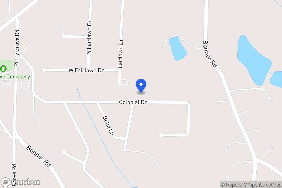 Map of 150 Colonial Dr