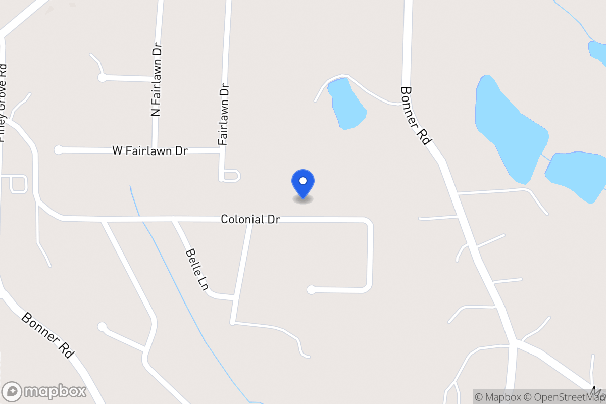 Map of 180 Colonial Dr