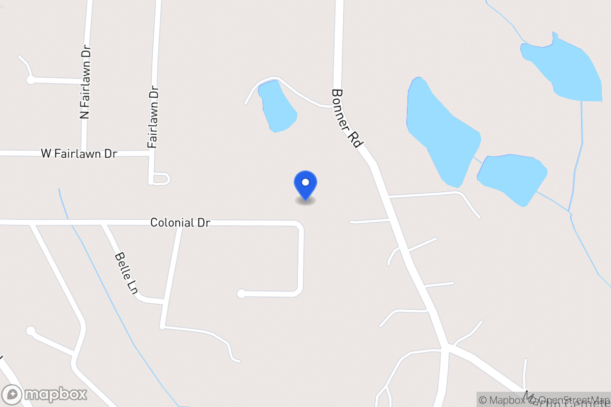 Map of 210 Colonial Dr