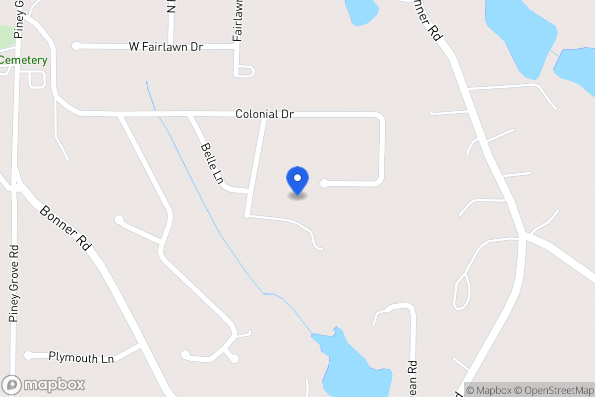 Map of 320 Colonial Dr