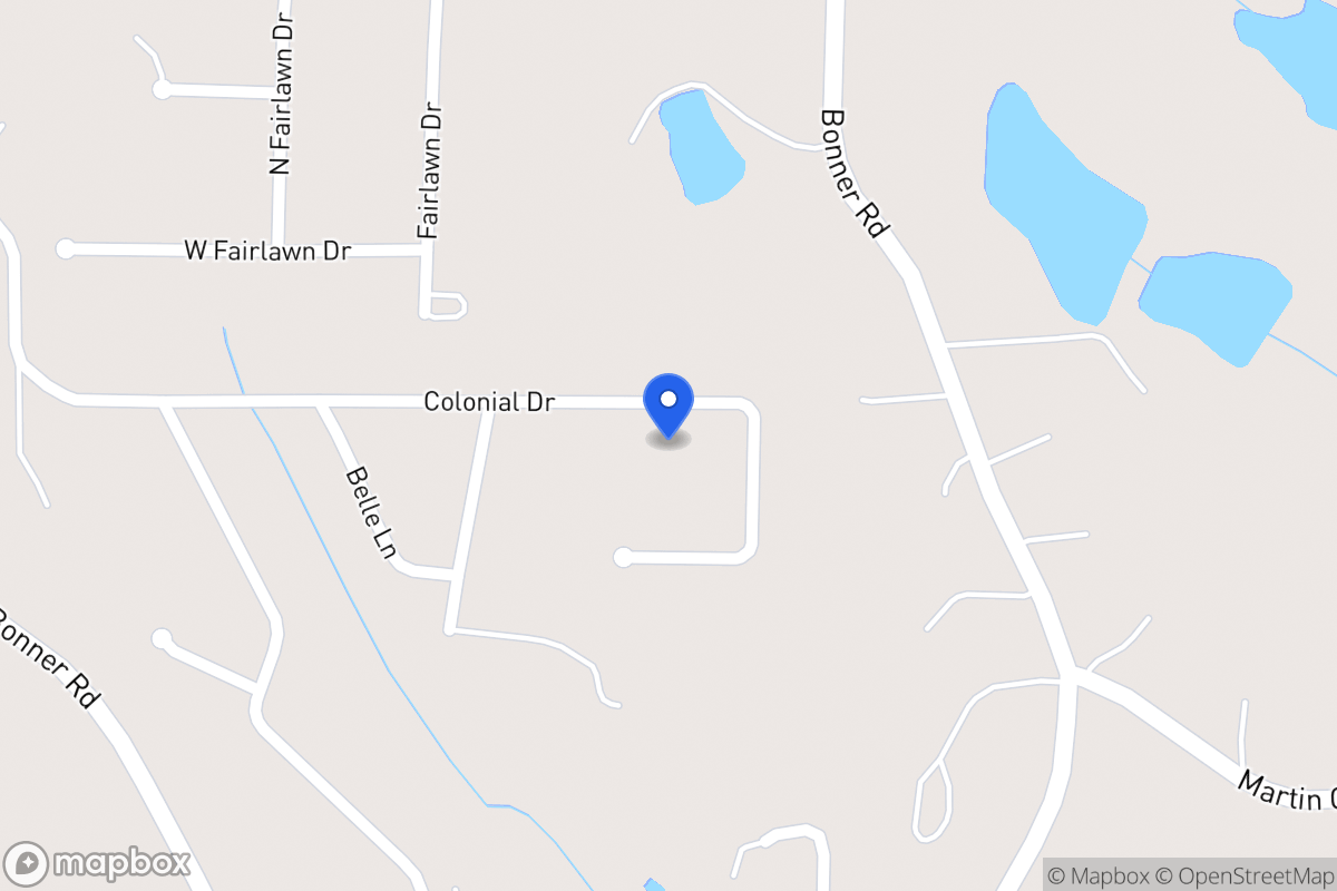 Map of 195 Colonial Dr