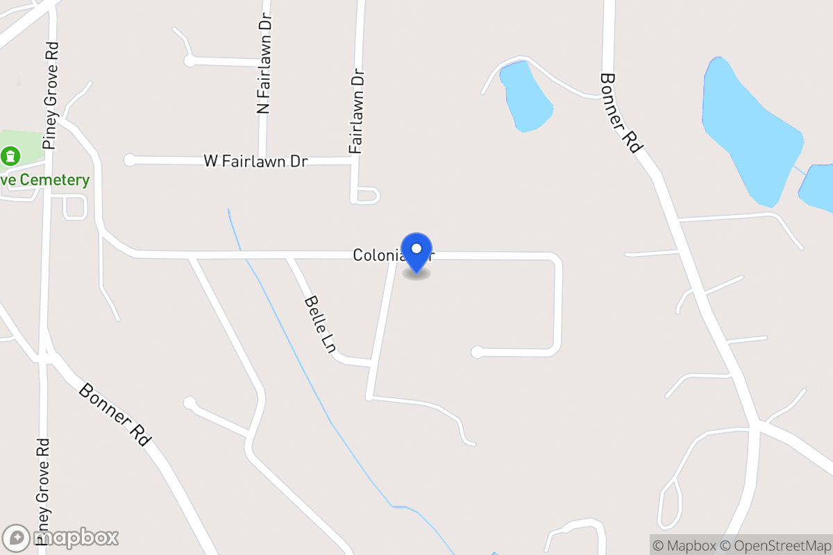 Map of 145 Colonial Dr