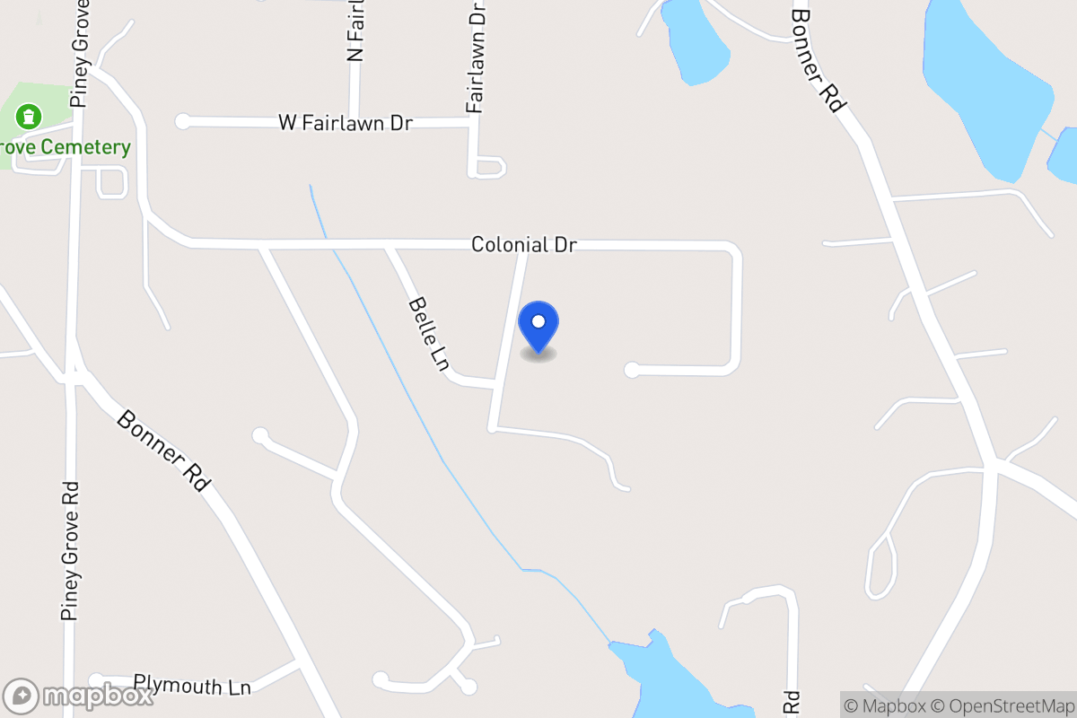 Map of 40 Hickory Dr