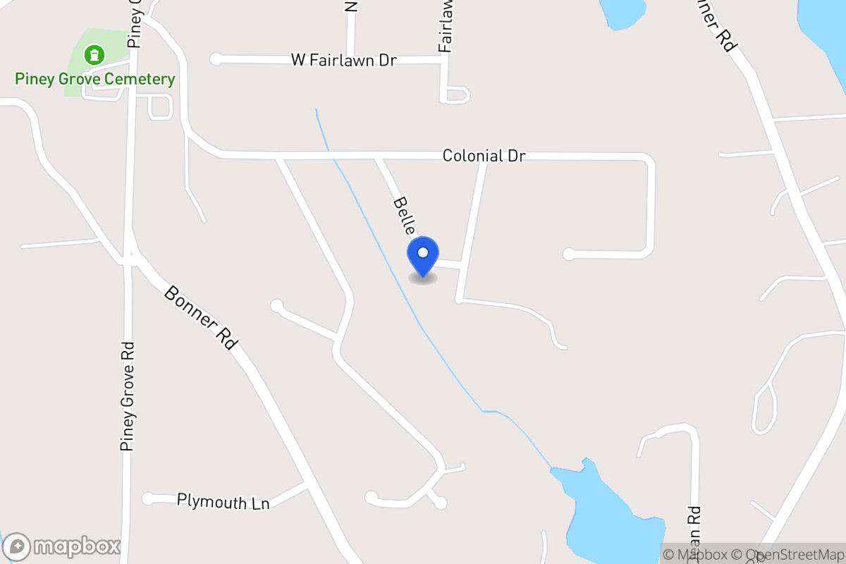 Map of 55 Belle Ln