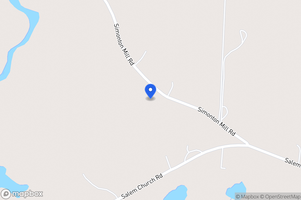Map of 715 Simonton Mill Rd