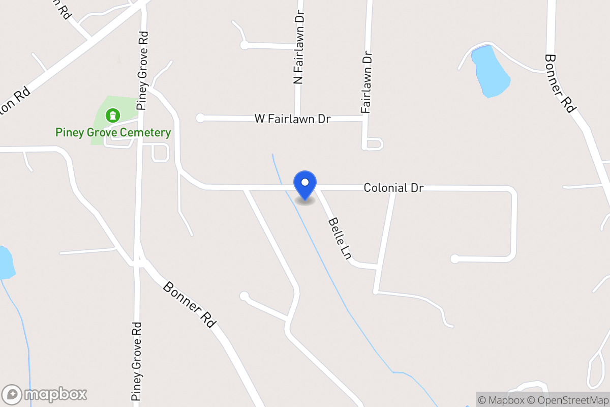 Map of 75 Colonial Dr