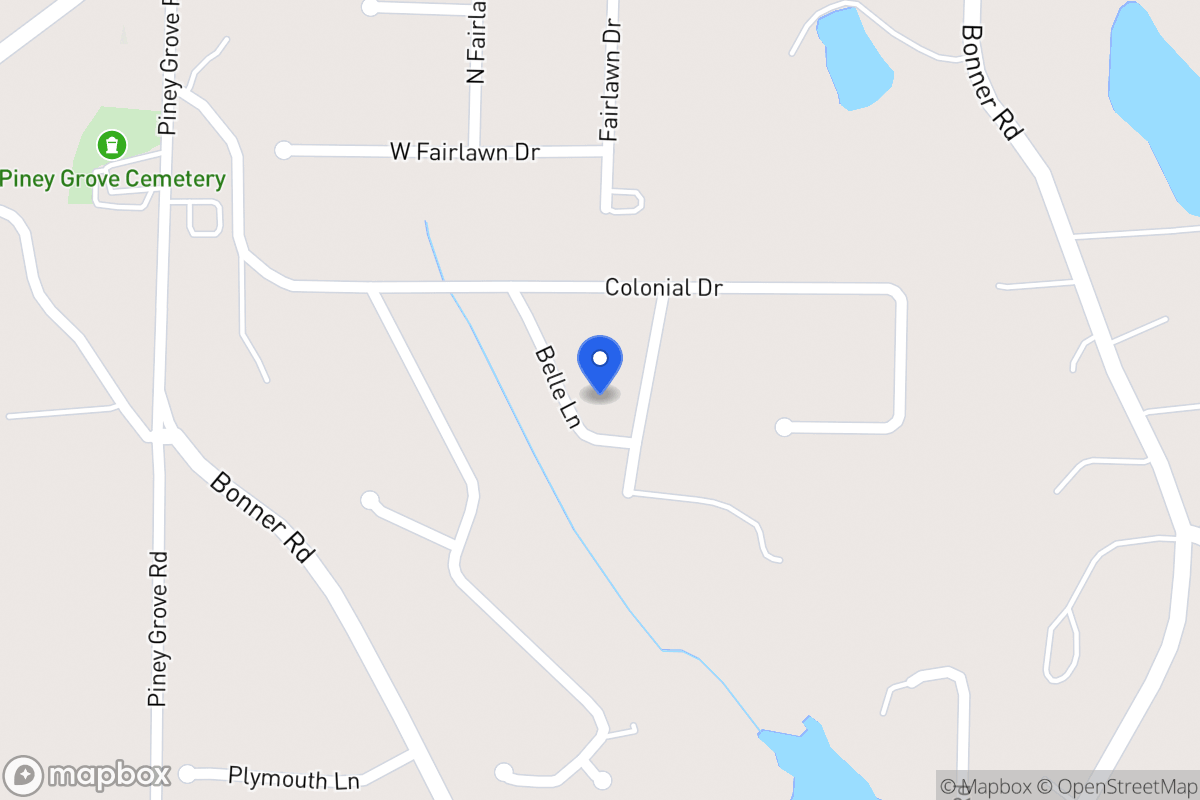 Map of 40 Belle Ln