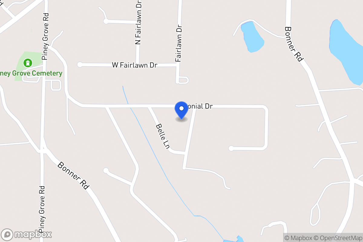 Map of 115 Colonial Dr