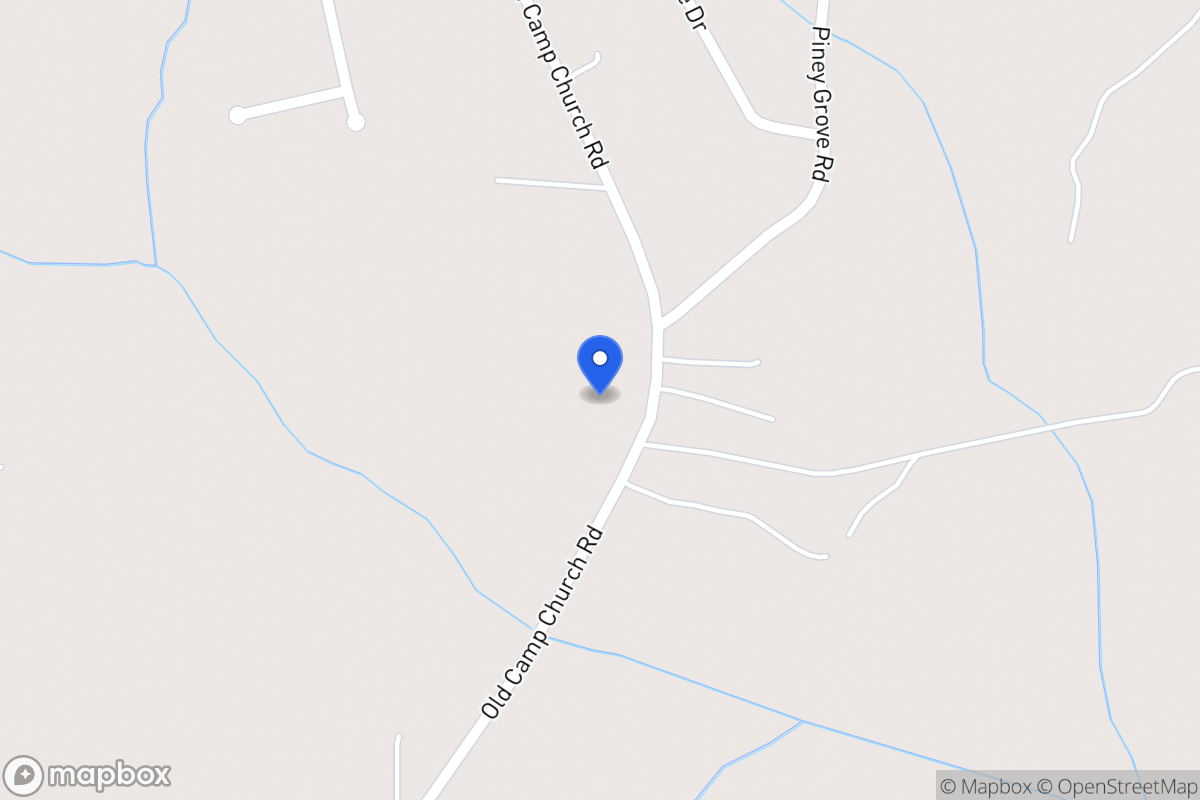 Map of 799 Old Camp Church Rd