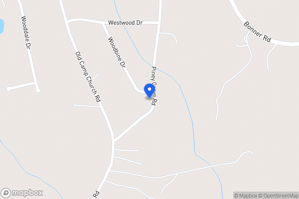 Map of 125 Woodbine Dr