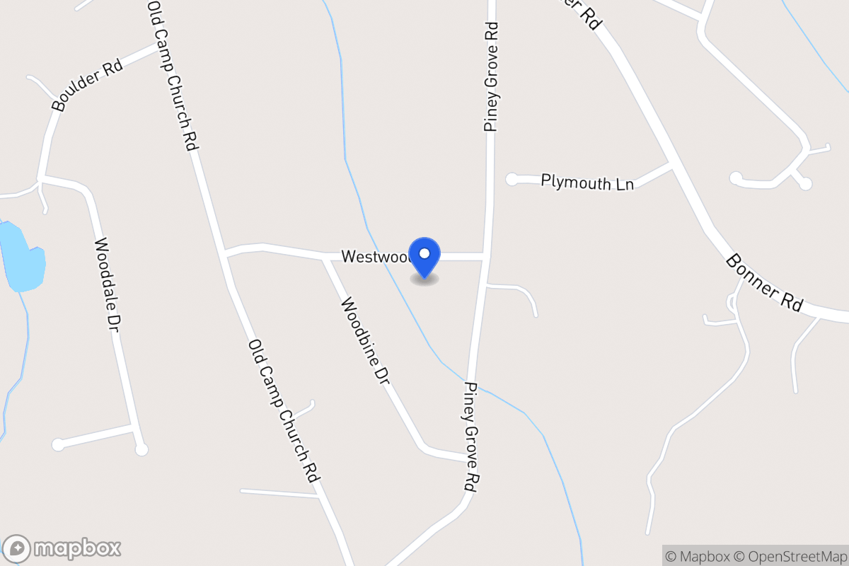 Map of 95 Westwood Dr