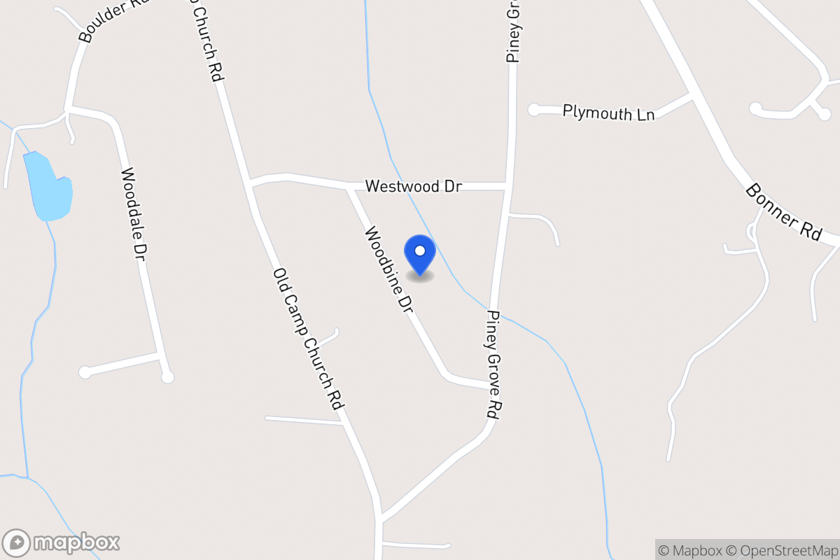 Map of 60 Woodbine Dr