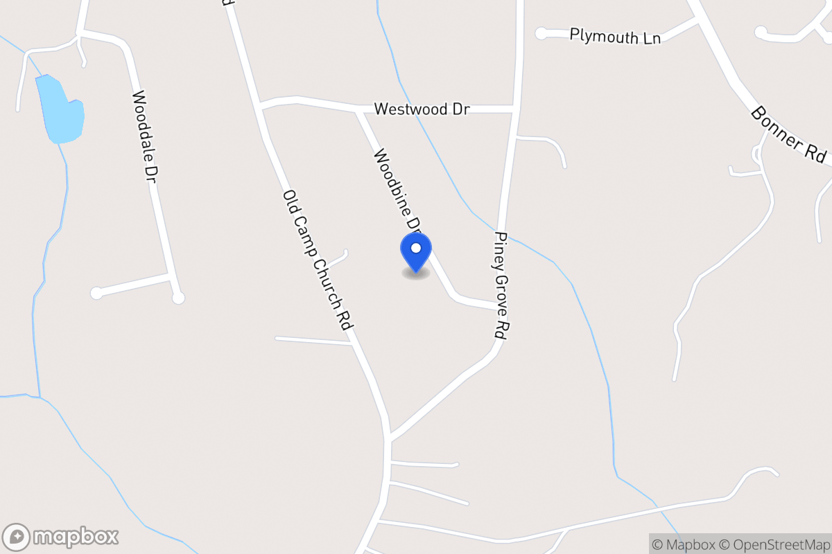Map of 85 Woodbine Dr