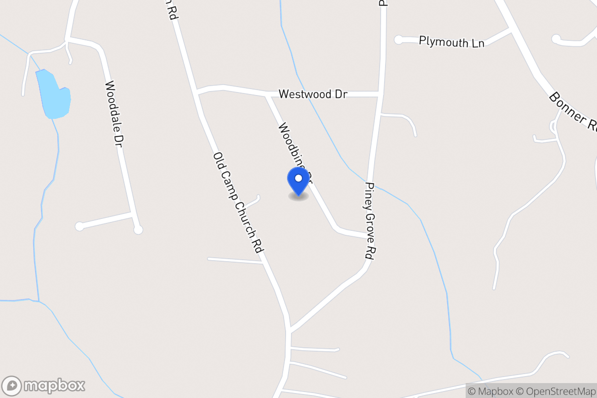 Map of 75 Woodbine Dr