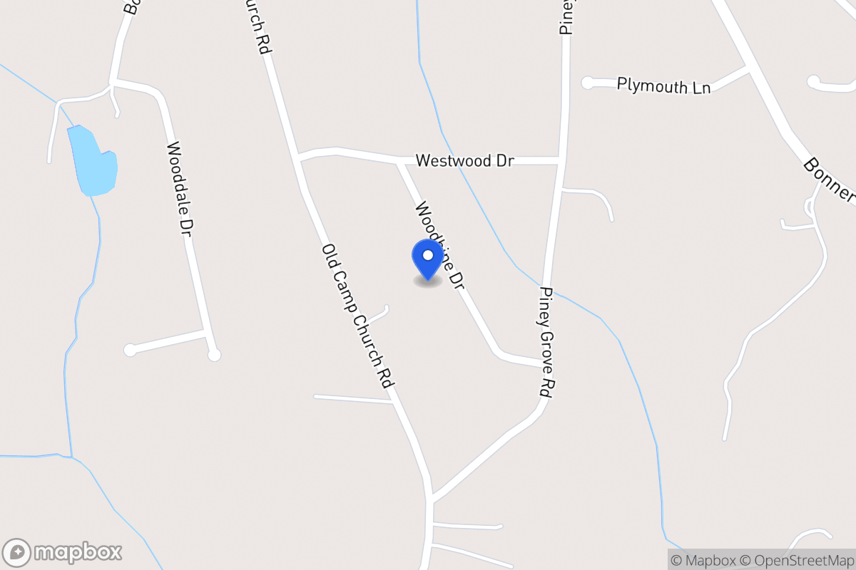 Map of 65 Woodbine Dr