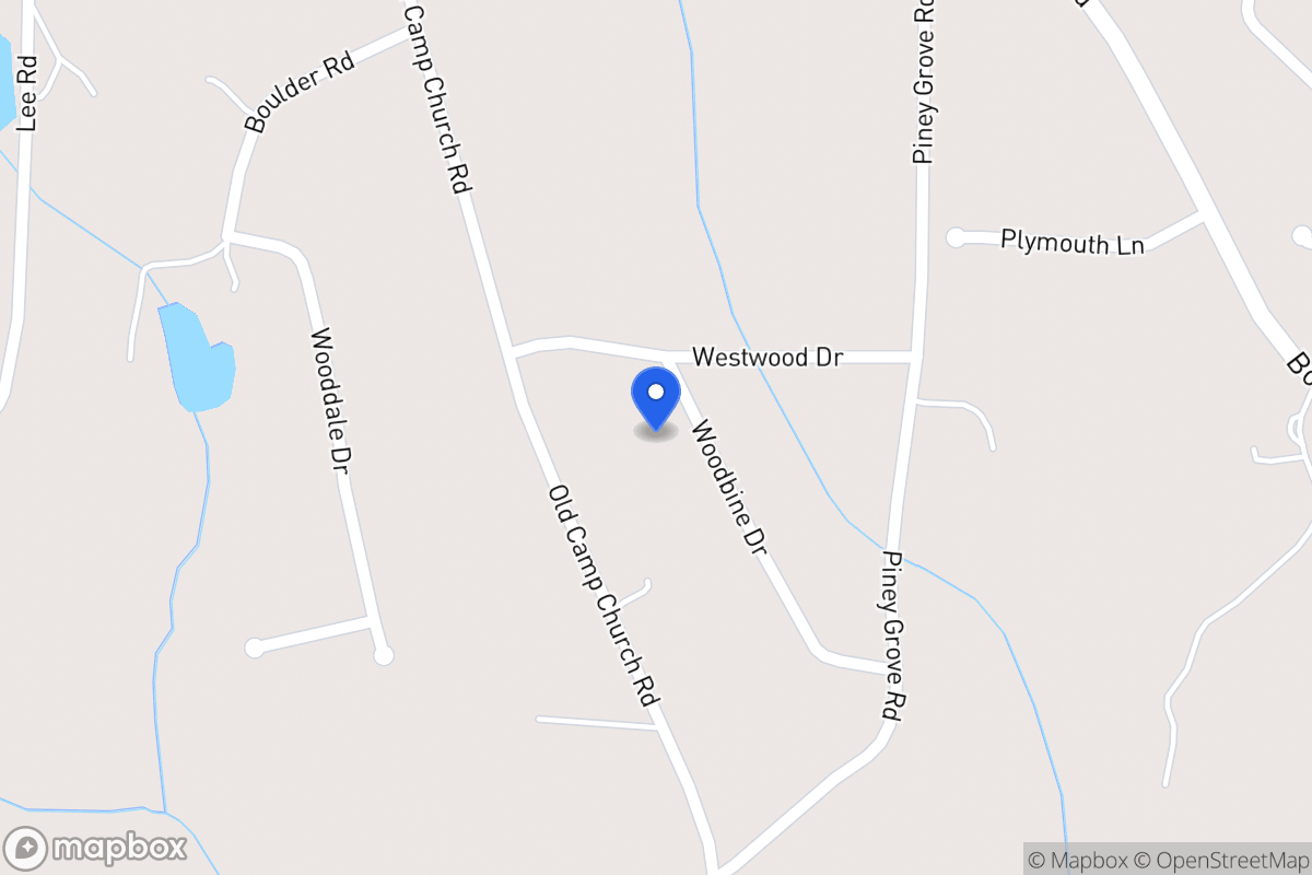 Map of 25 Woodbine Dr