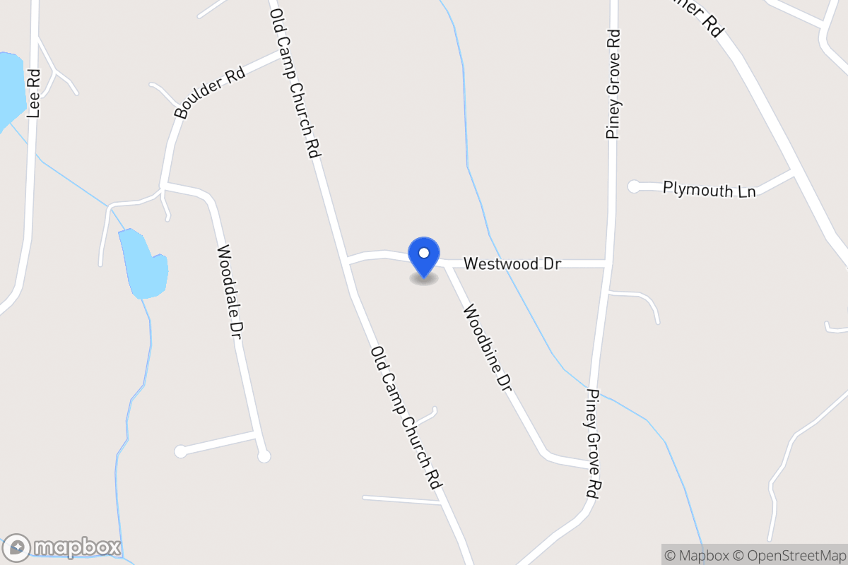 Map of 35 Westwood Dr