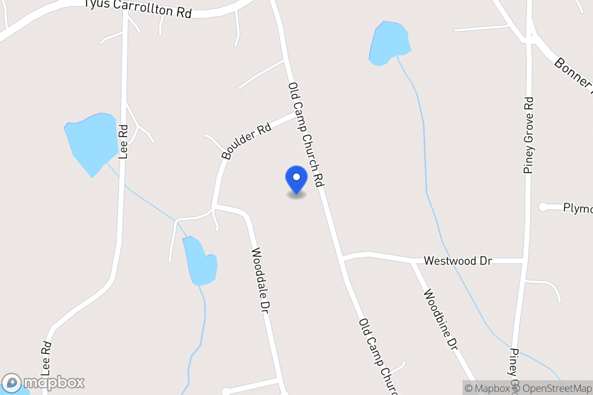 Map of 555 Old Camp Church Rd