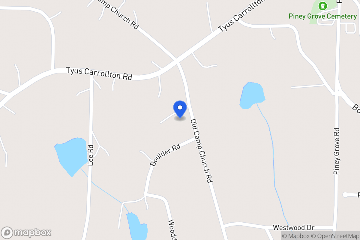 Map of 495 Old Camp Church Rd