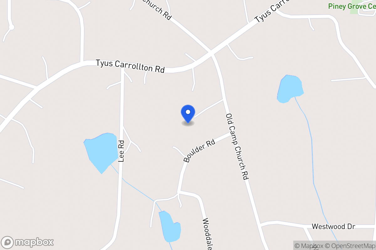 Map of 501 Old Camp Church Rd