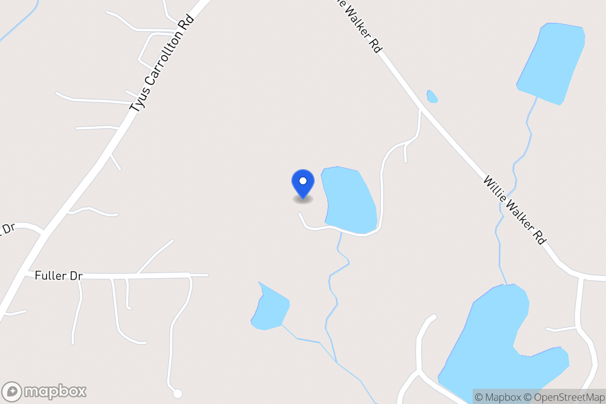 Map of 1198 Tyus Carrollton Rd