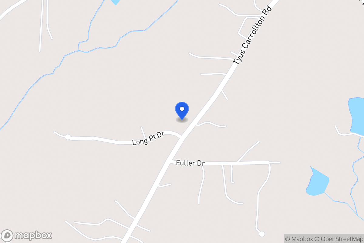 Map of 1355 Tyus Carrollton Rd
