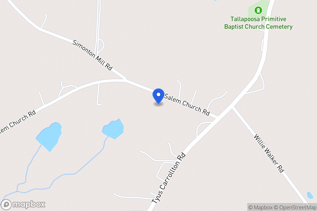 Map of 76 Salem Church Rd