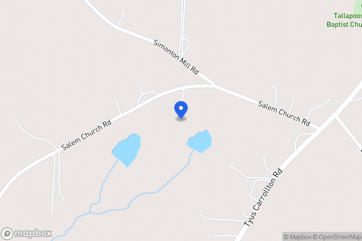 Map of 140 Salem Church Rd