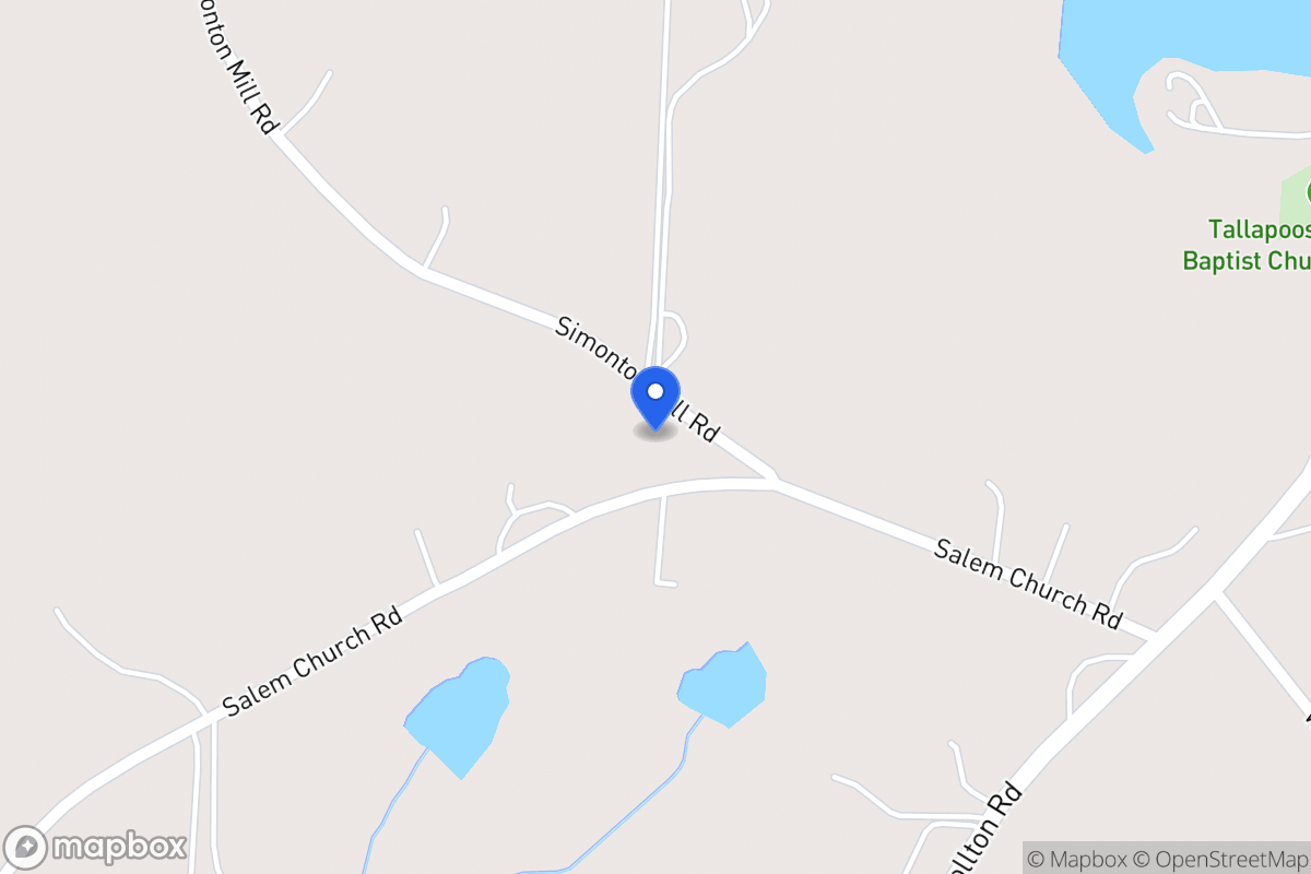 Map of 155 Salem Church Rd