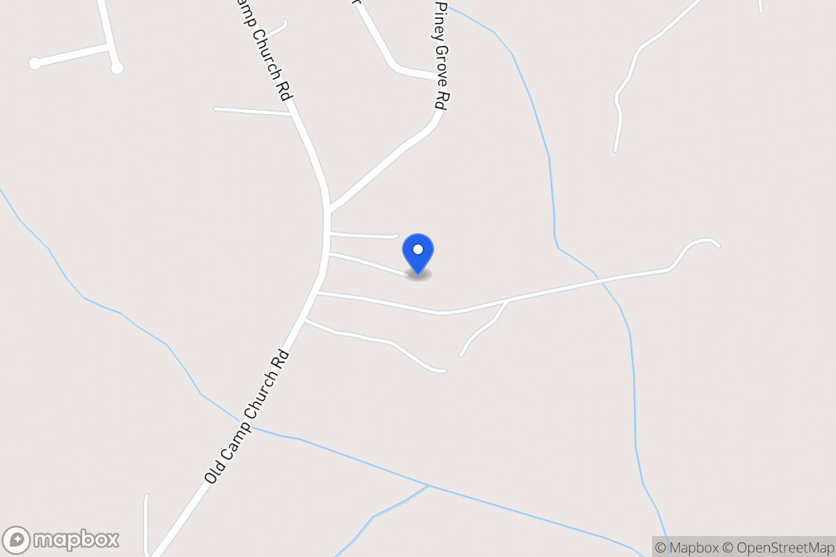 Map of 792 Old Camp Church Rd