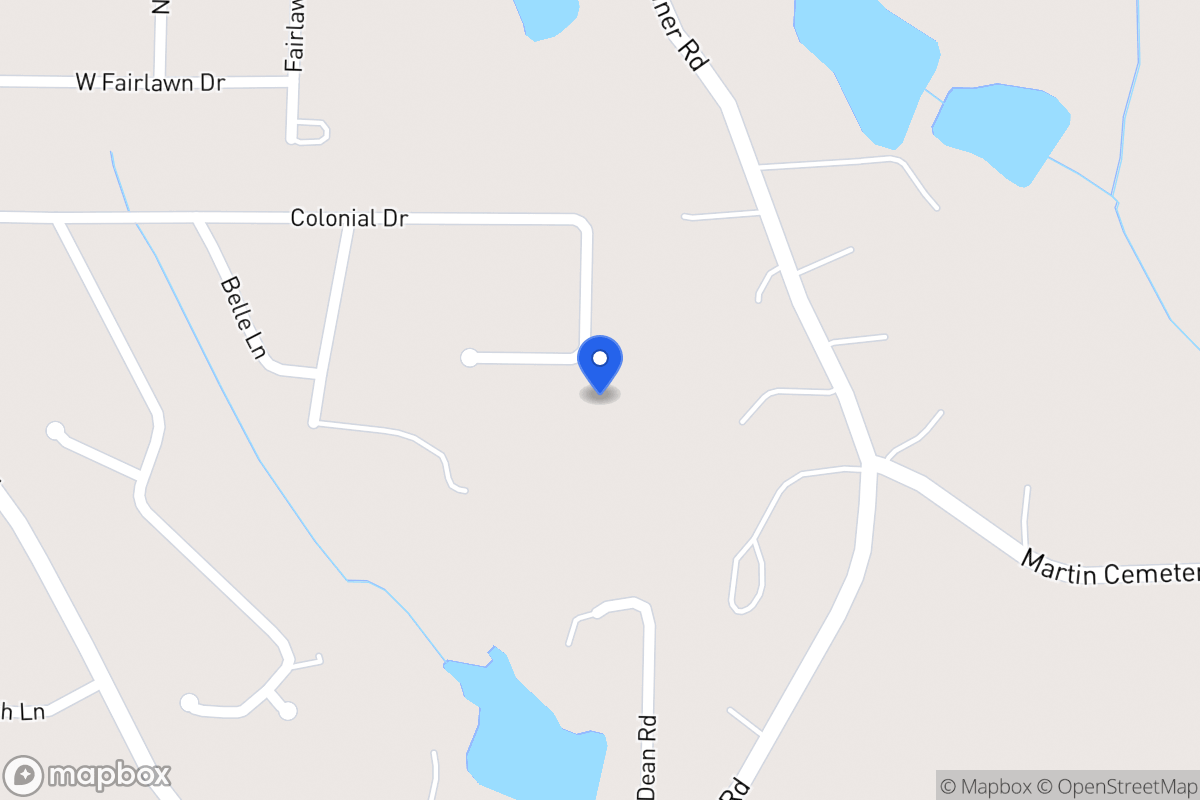 Map of 266 Colonial Dr
