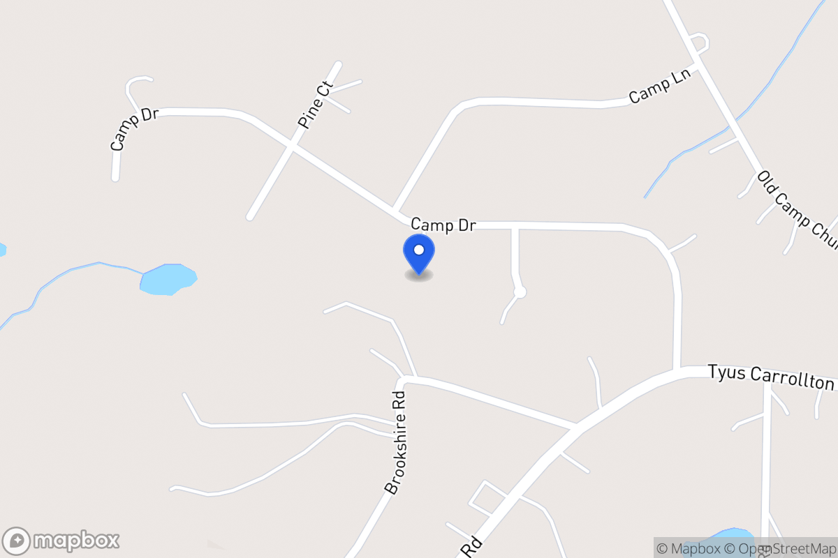Map of Camp Dr