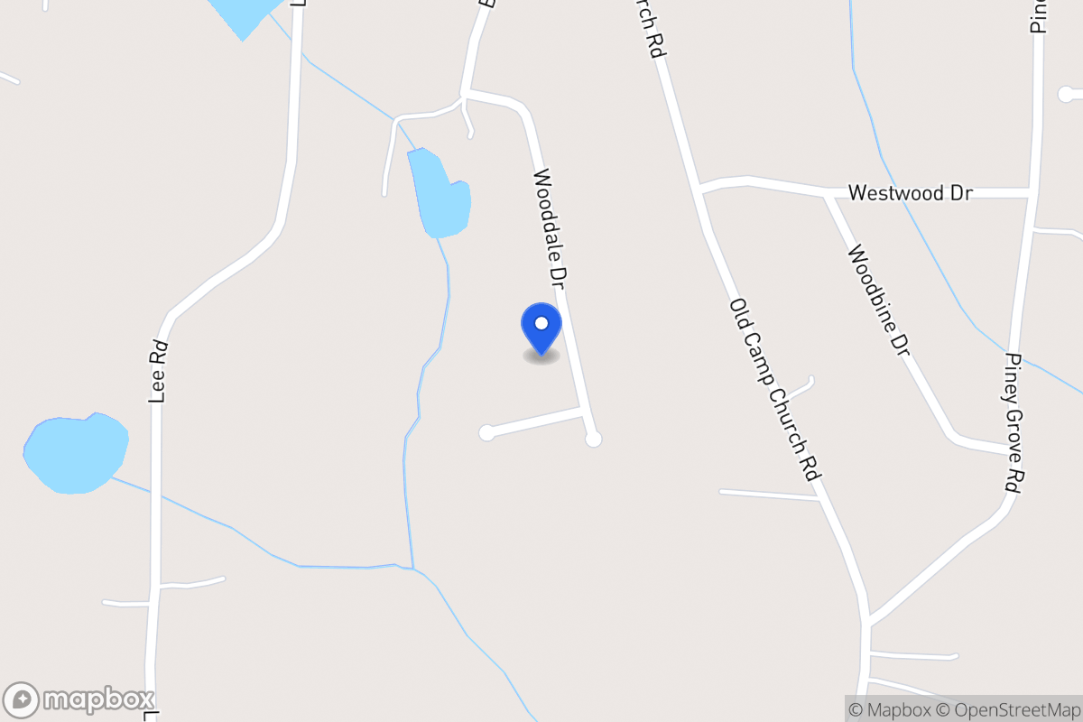 Map of 117 Wooddale Ln