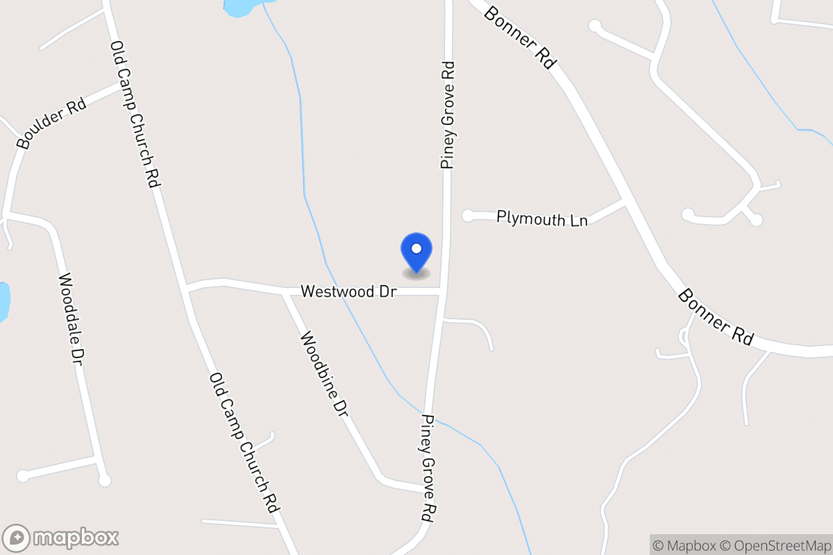 Map of 110 Westwood Dr