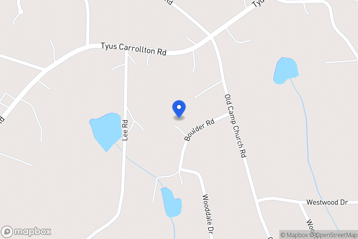 Map of Boulder Dr