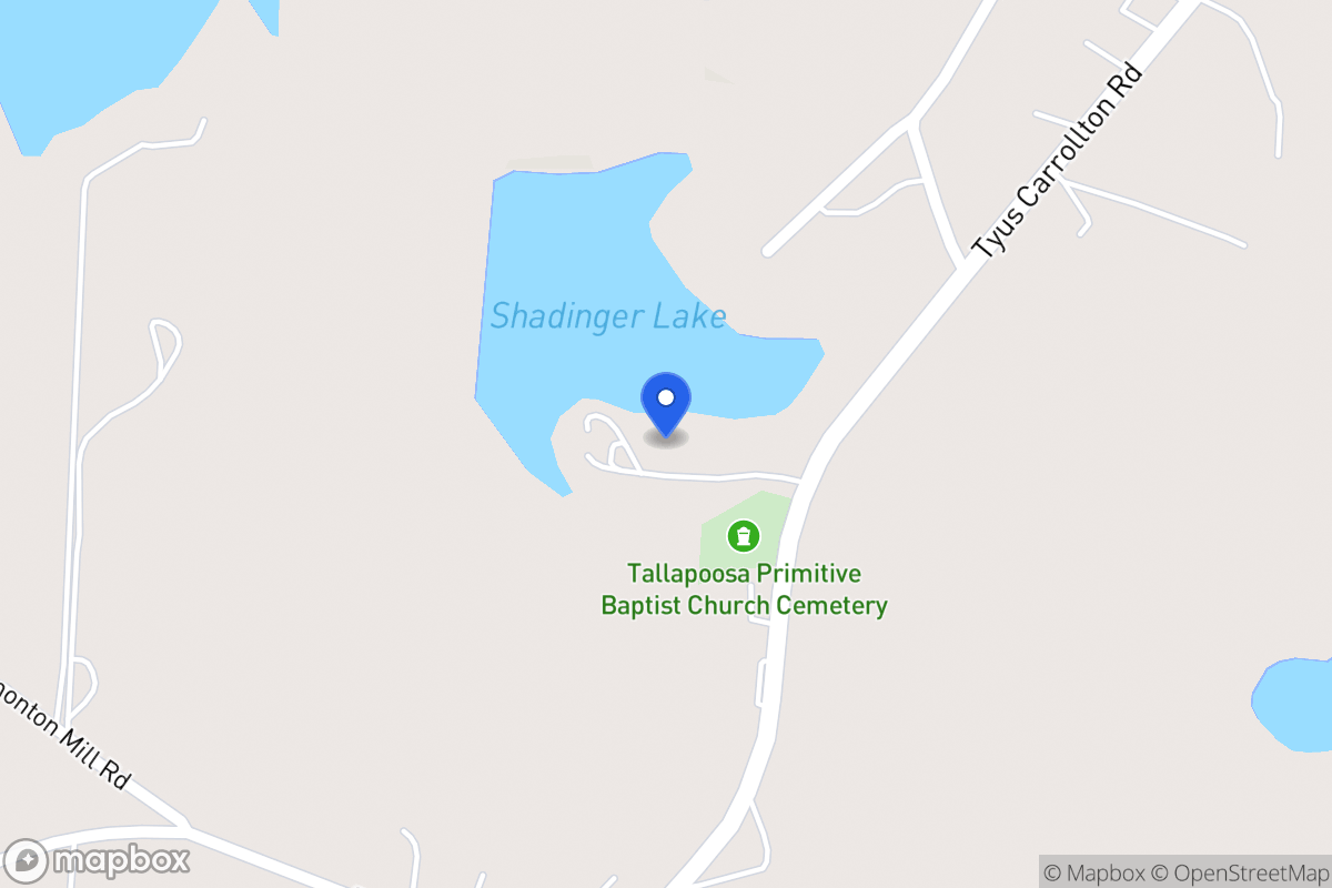 Map of 995 Tyus Carrollton Rd
