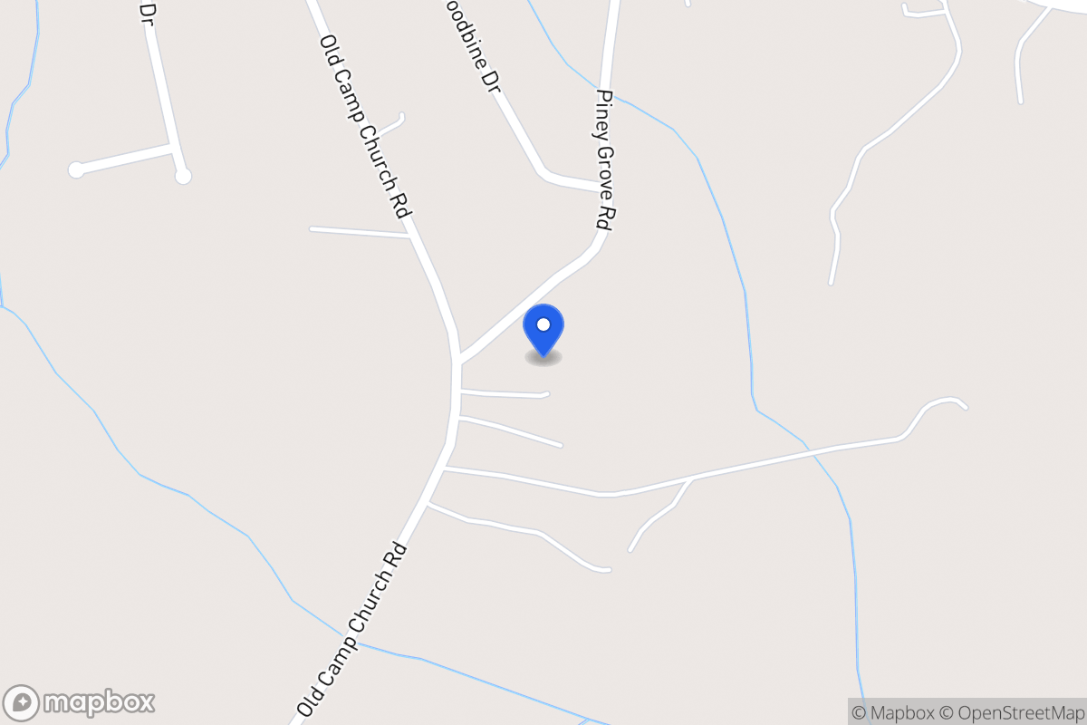 Map of 760 Old Camp Church Rd