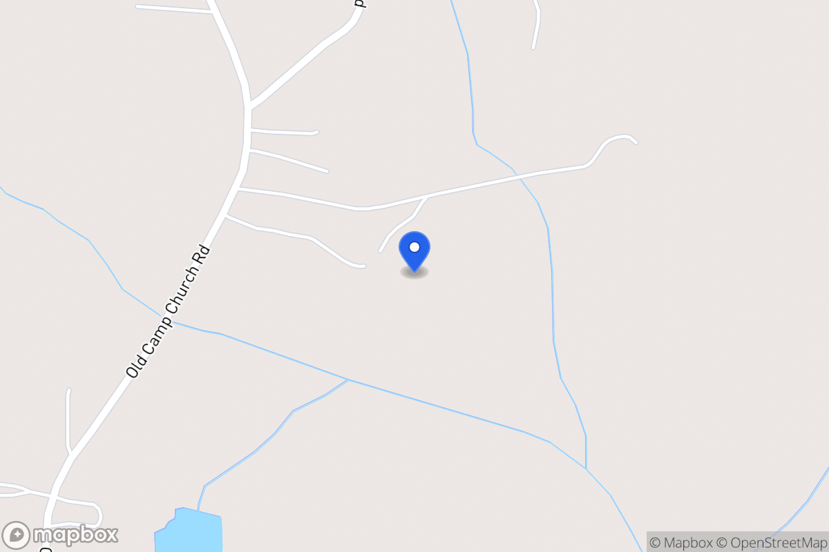 Map of 820 Old Camp Church Rd