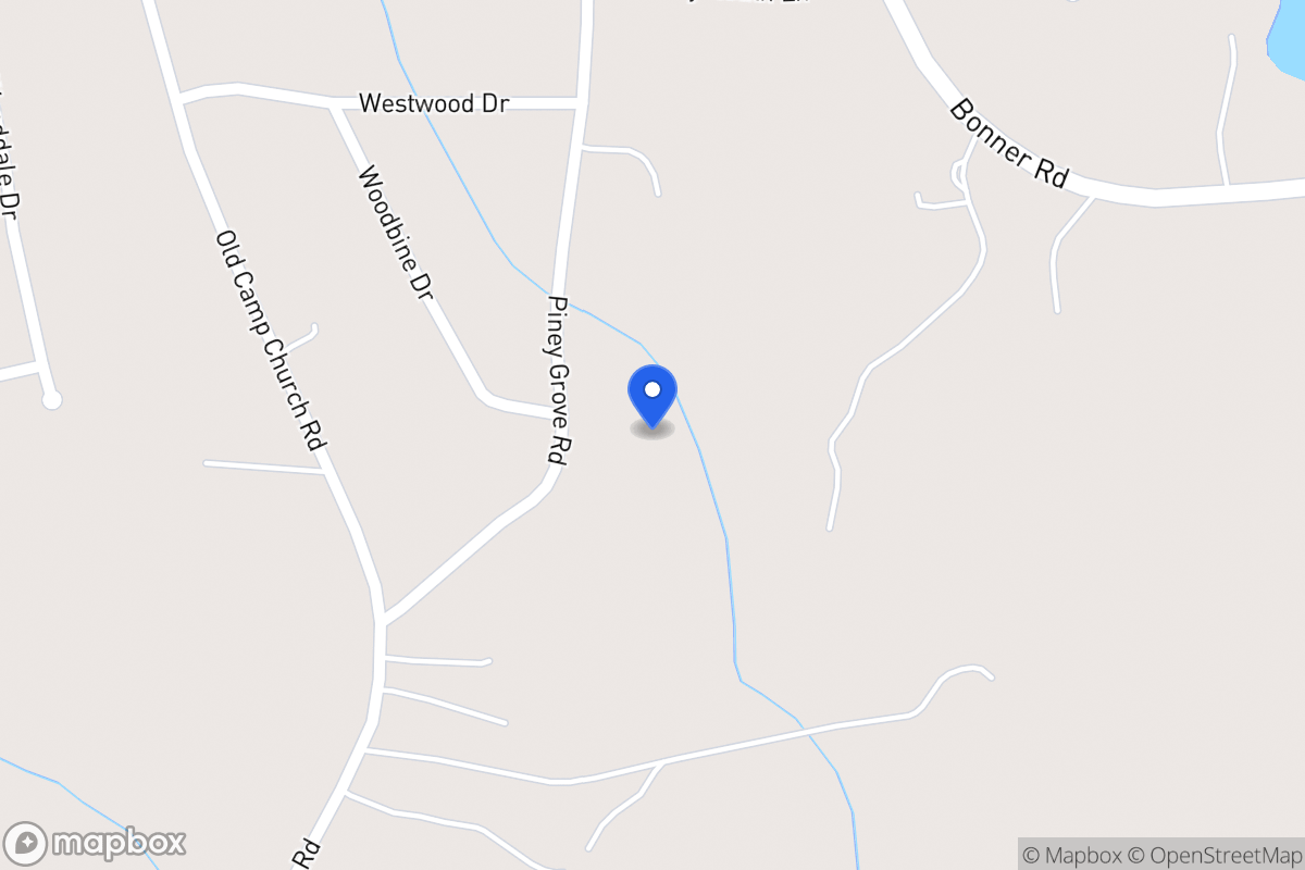 Map of 400 Piney Grove Rd