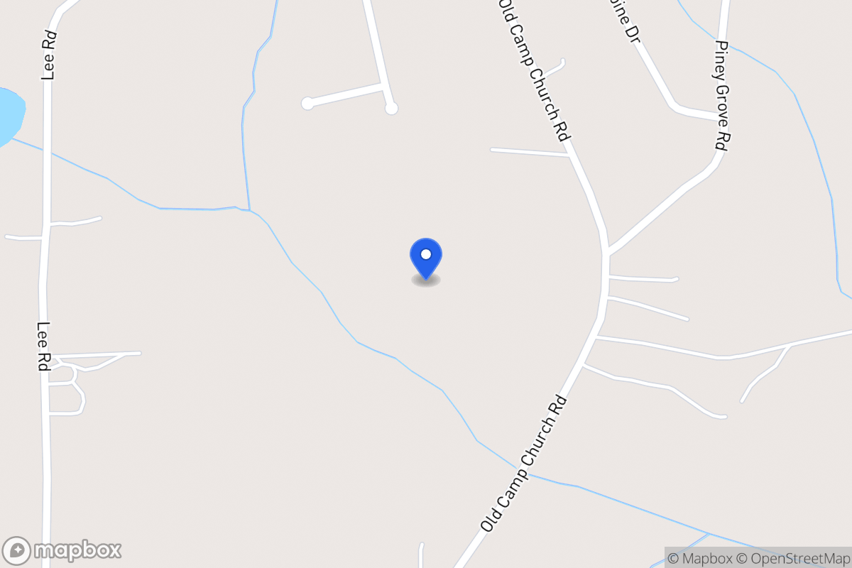 Map of 805 Old Camp Church Rd