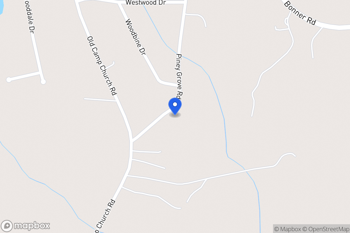 Map of 440 Piney Grove Rd