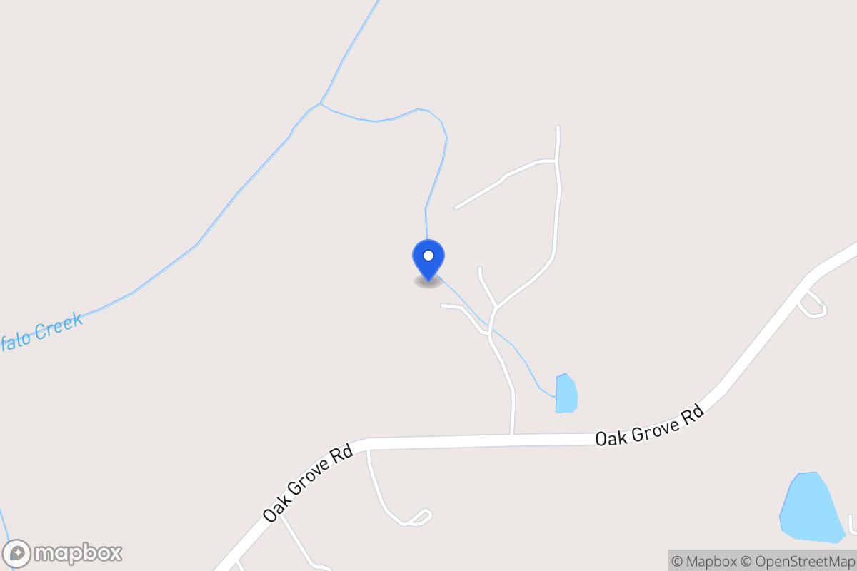 Map of 1355 Oak Grove Rd